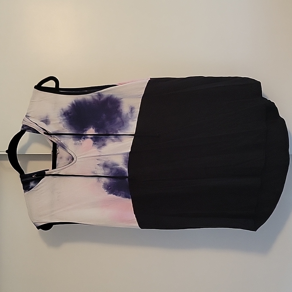 White Birch 1x hooded tie dye tank top